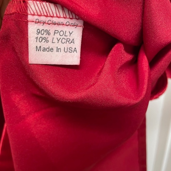 NWT Stop Staring Red Love Spell One Shoulder Retro Dress - Picture 7 of 10